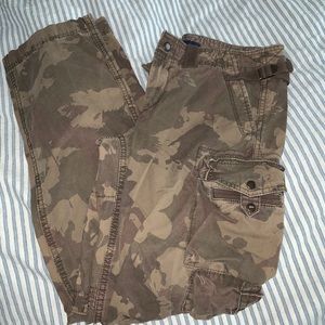 Camo Gap pants size 4